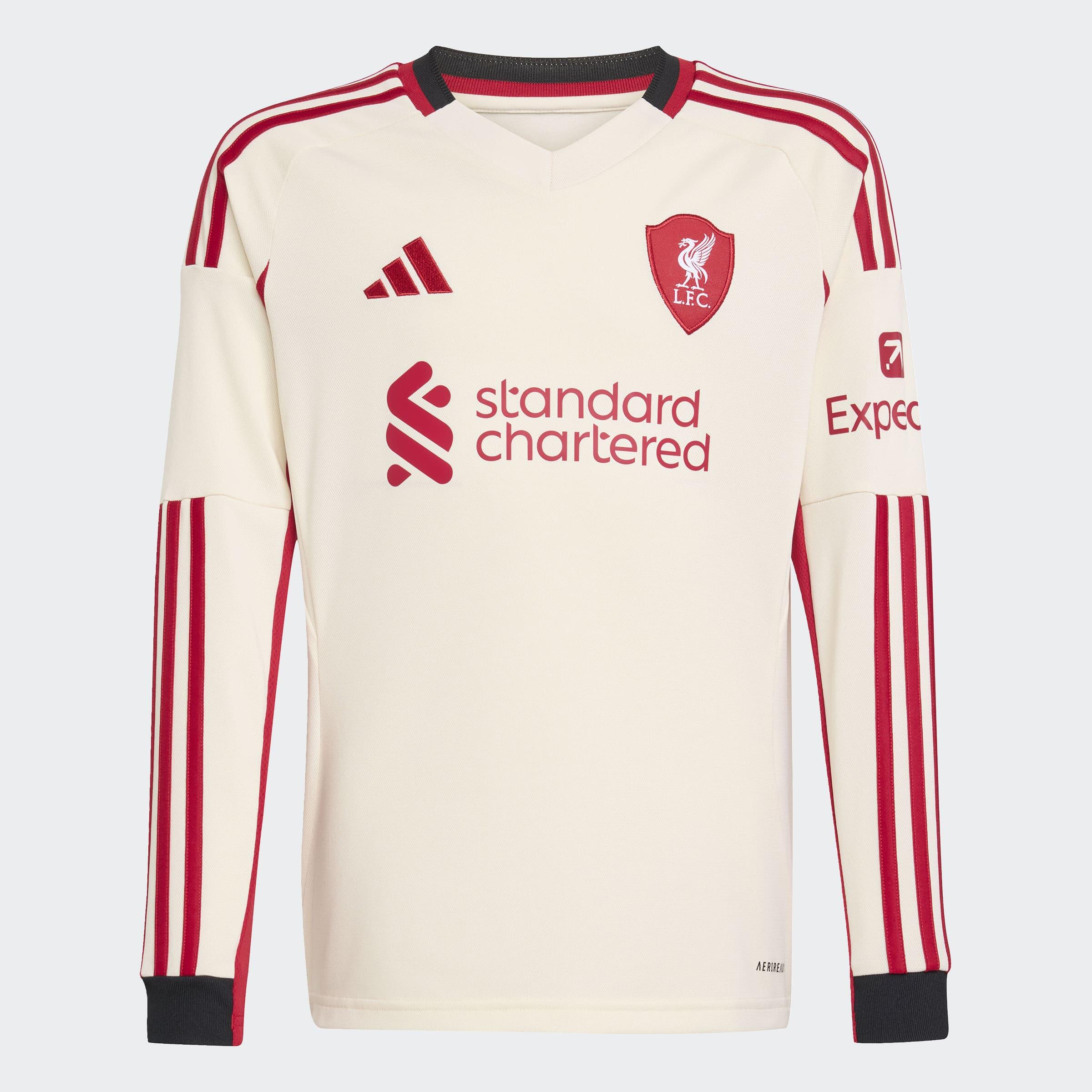 ADIDAS Venkovní dres Liverpool FC 25/26 s dlouhým rukávem
