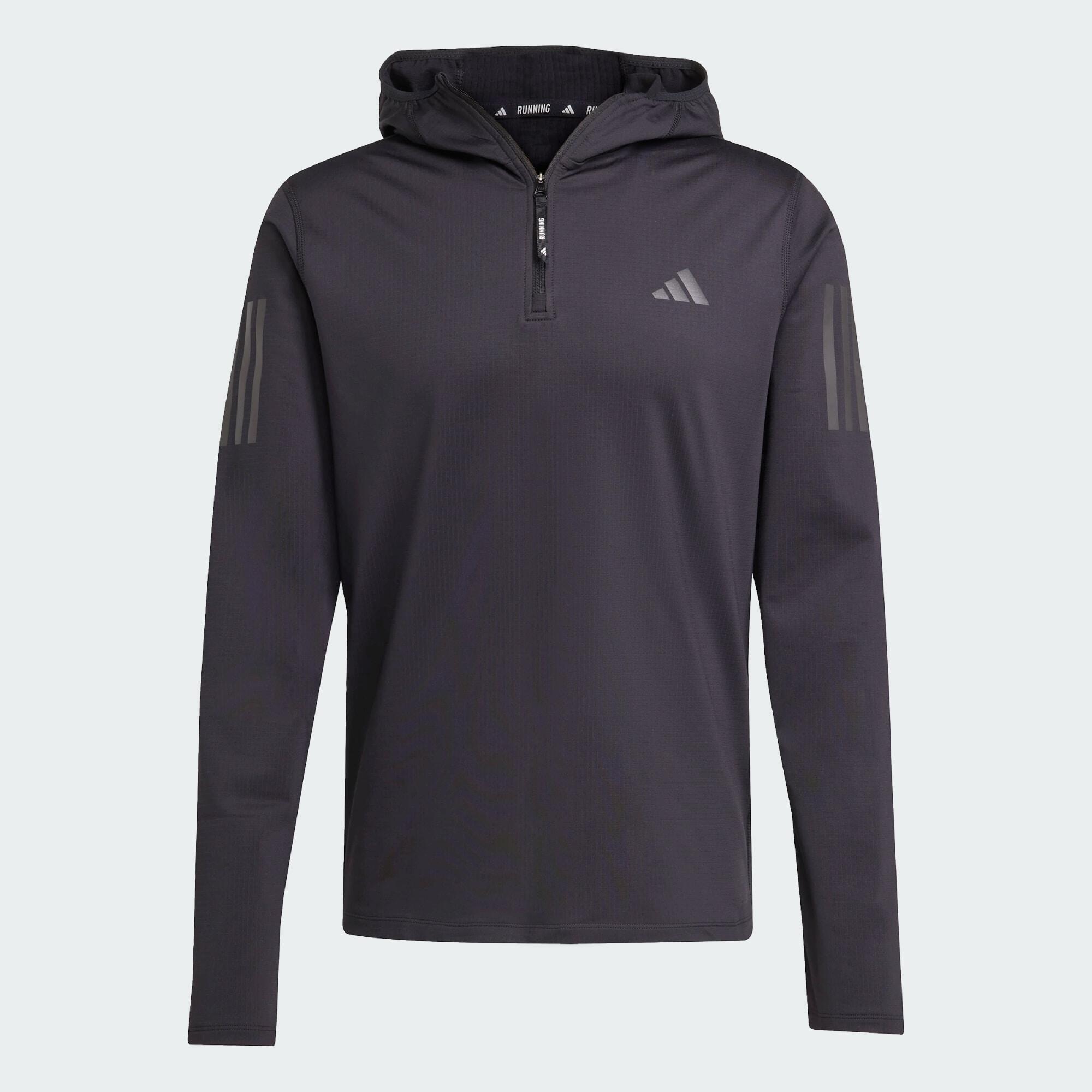 Sweat-shirt à capuche demi-zip hiver Own The Run 2/5