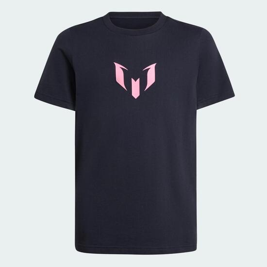 T-shirt graphique nom et numéro de Messi Enfants