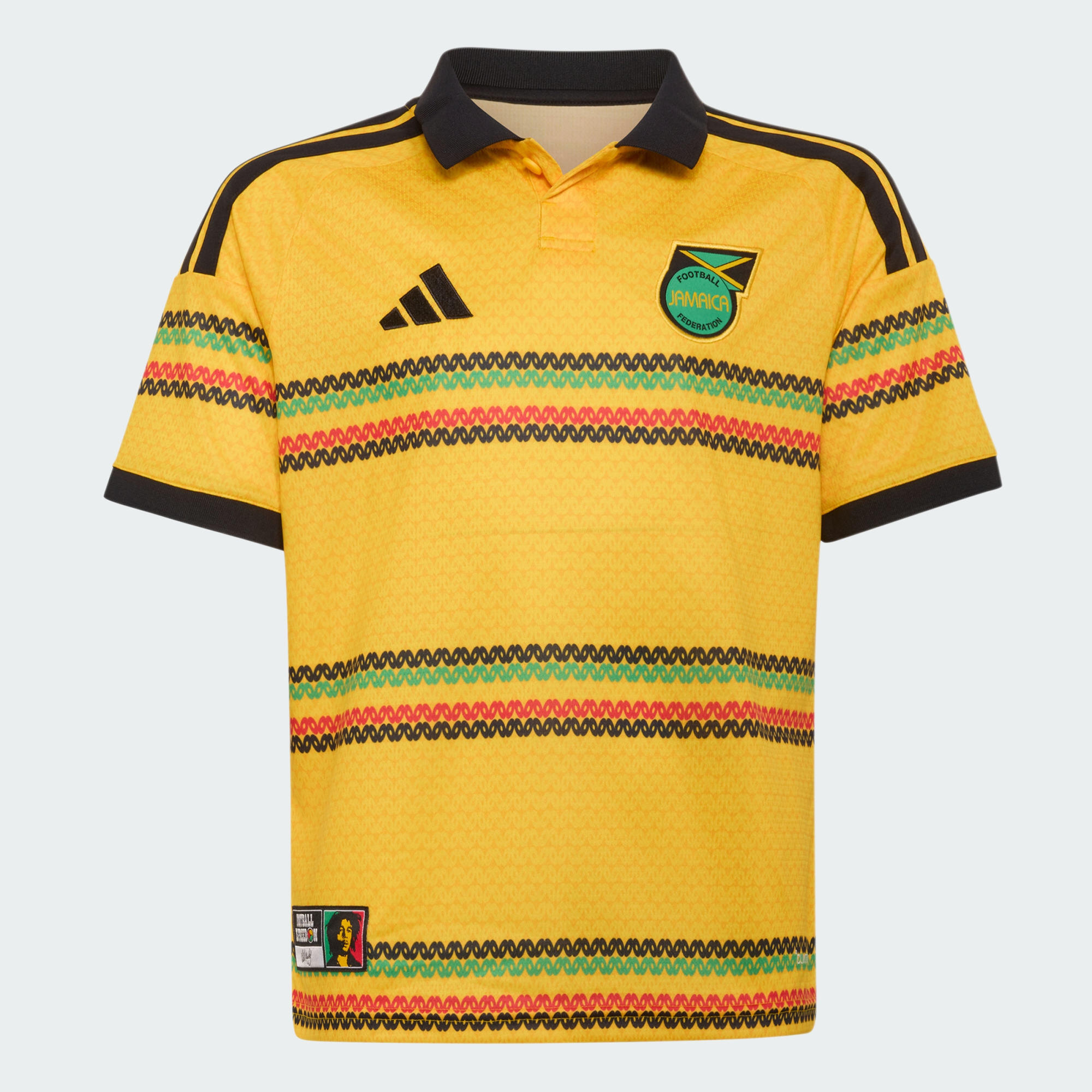 Tricou pentru copii Jamaica 26 x Bob Marley, pentru meciuri pe teren propriu