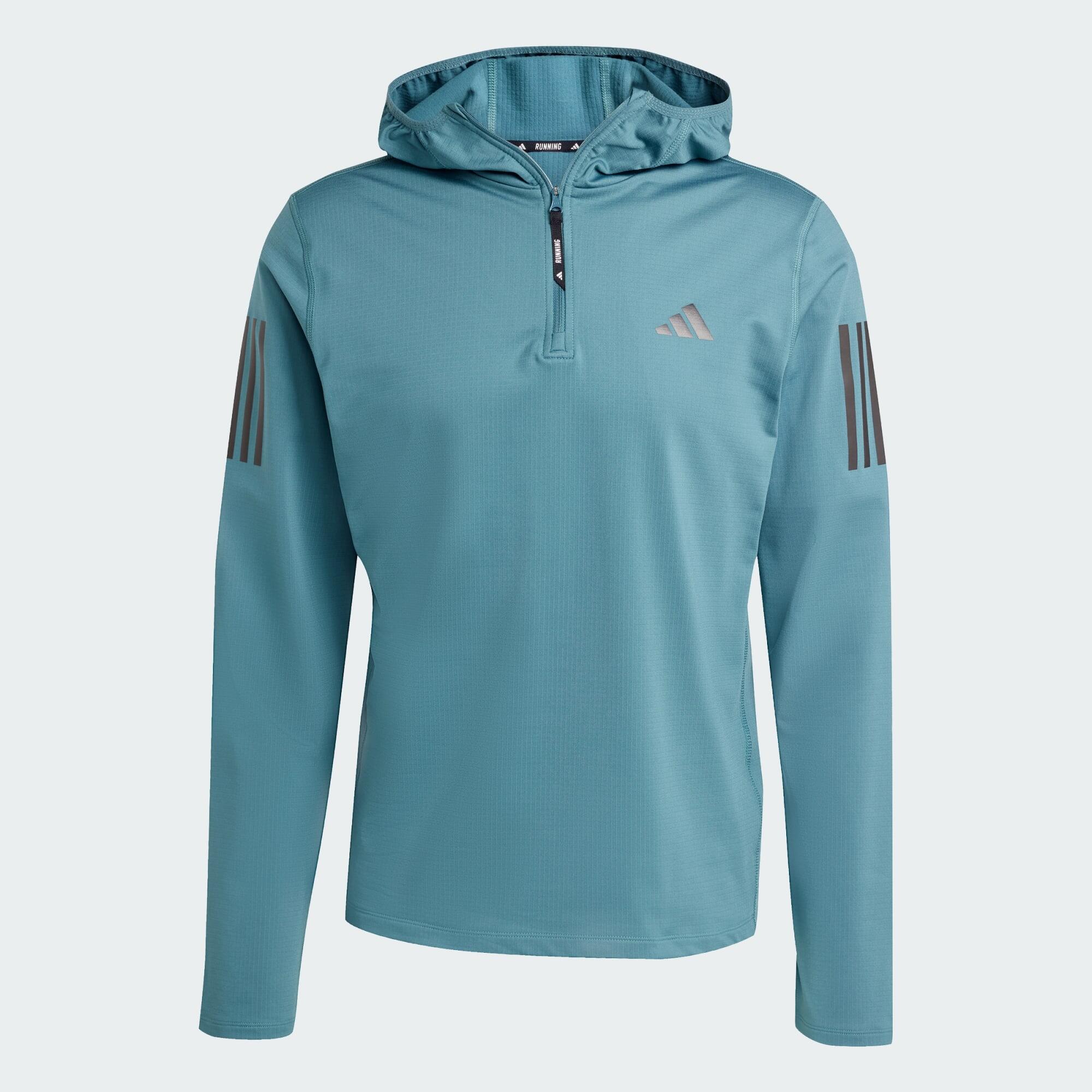 Own The Run Hoodie, winterfest, Reißverschluss bis zur Brust 2/5