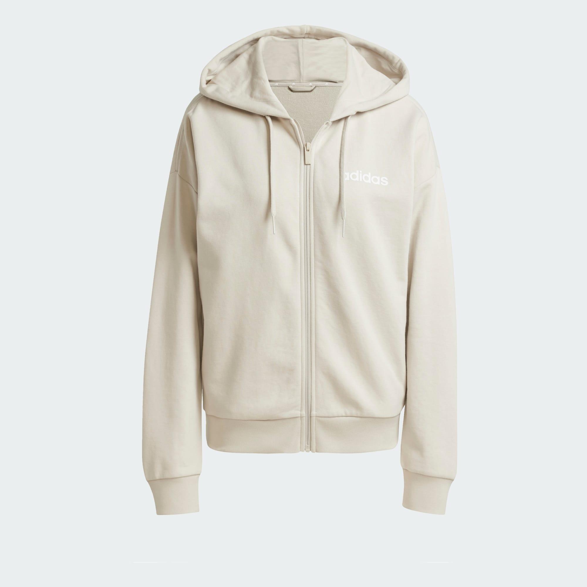 Veste à capuche entièrement zippée French terry Essentials Linear (Grandes 2/5