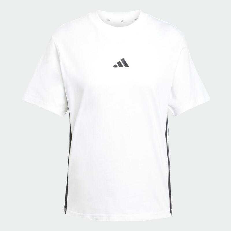 Tricou Essentials de bumbac cu 3 dungi