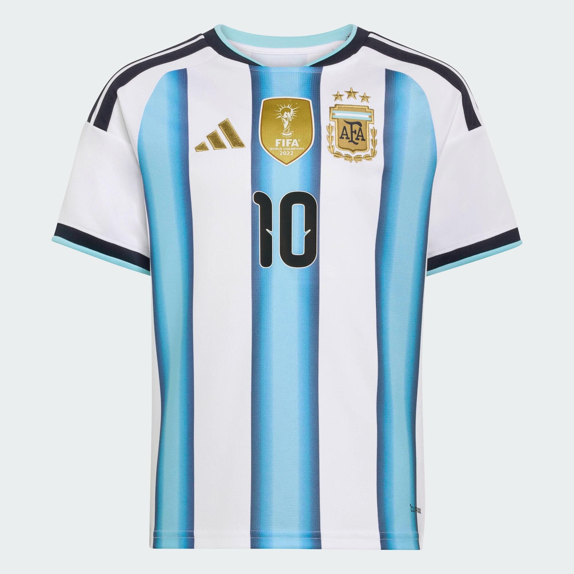 Argentinien 26 Kids Messi Heimtrikot 4/7