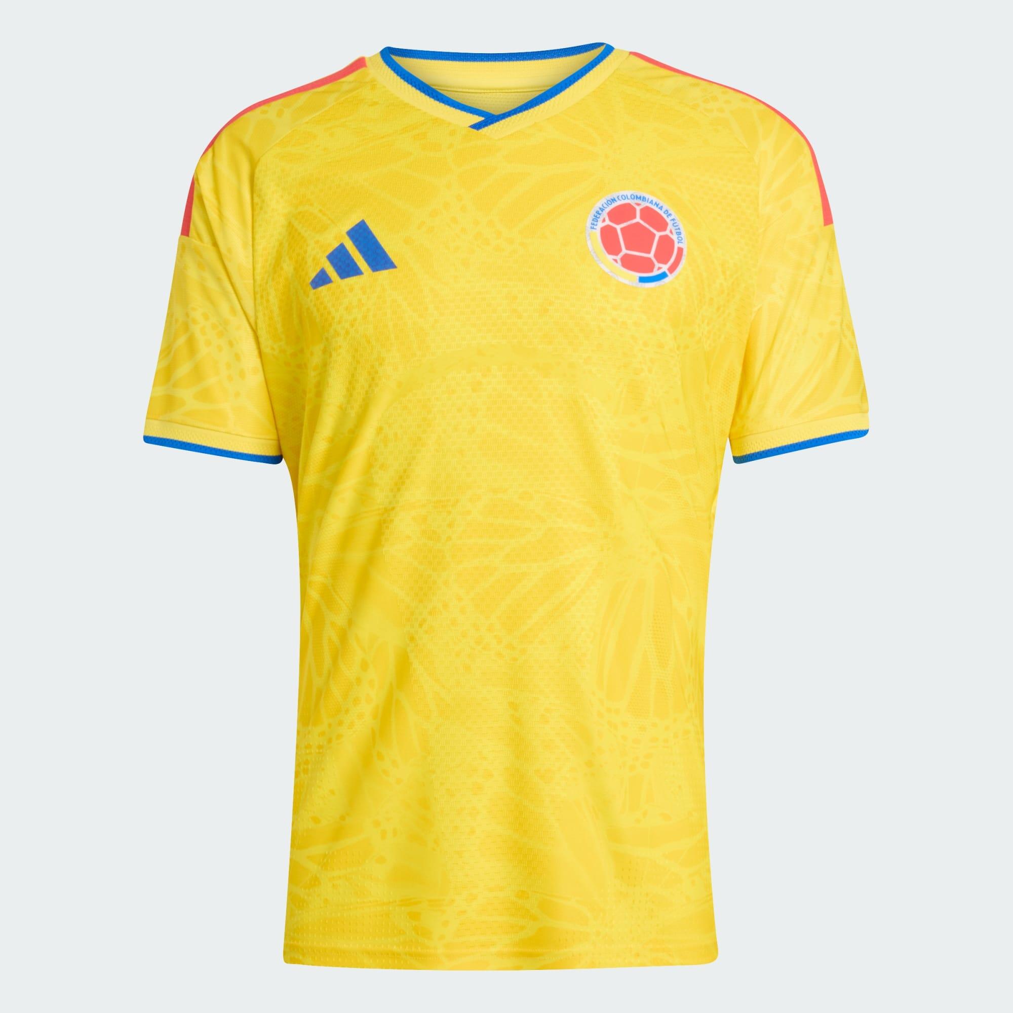 Colombia 26 Home Authentic Jersey 2/8