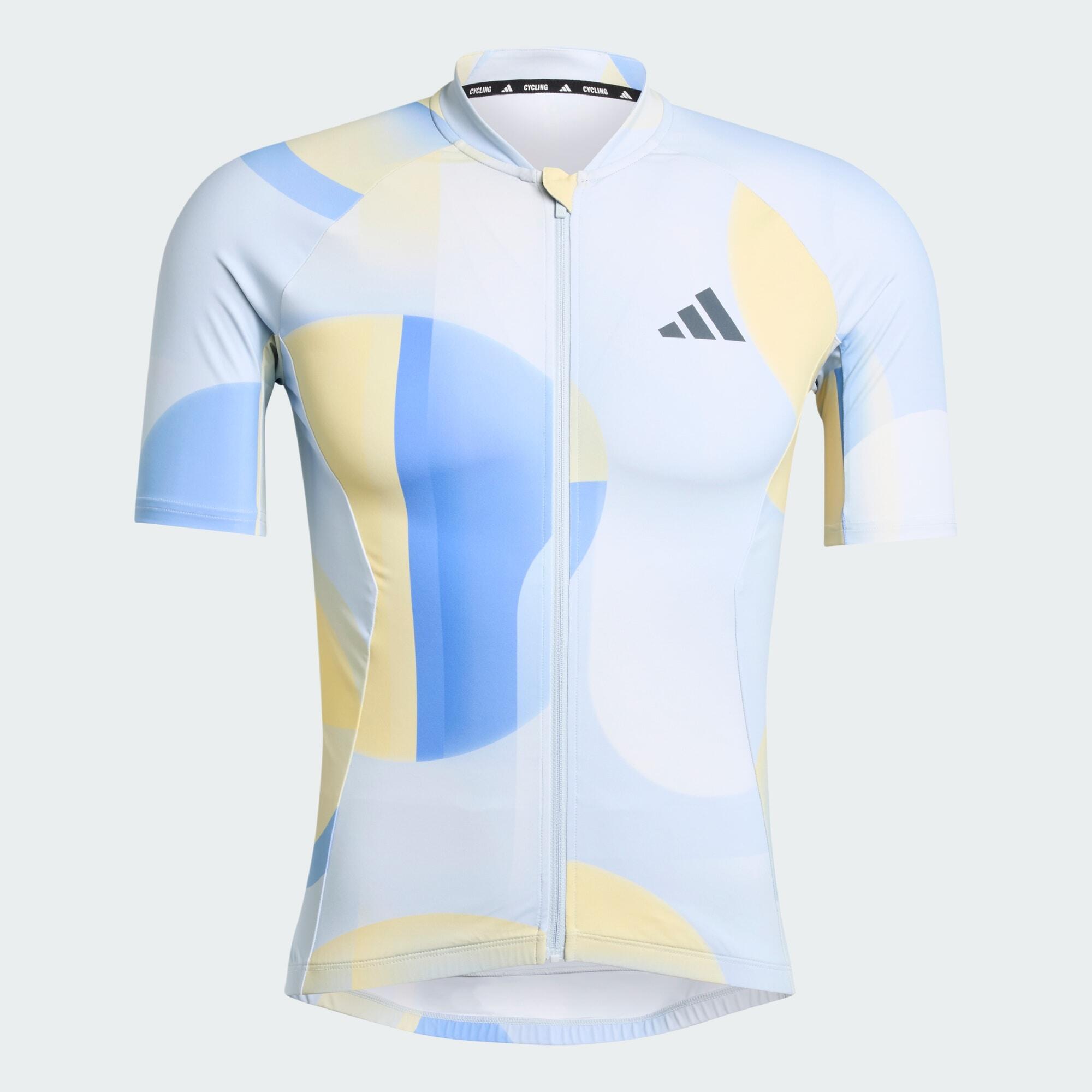 Essentials 3-Stripes Light In Motion Graphic Wielrenshirt 2/6
