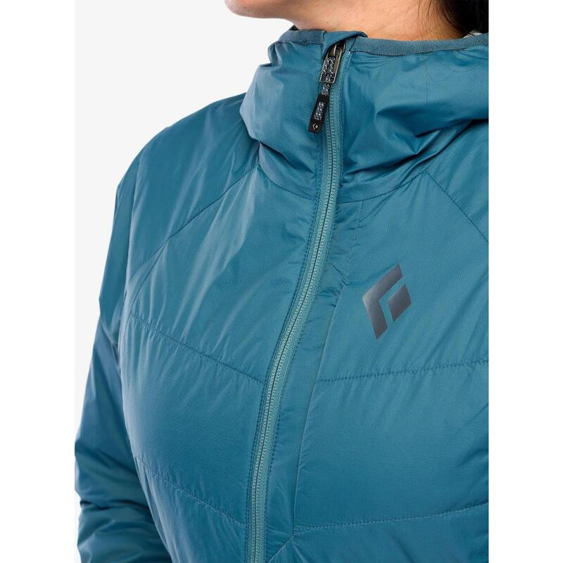 Geacă călduroasă damă Black Diamond Solution 2.0 Hoody