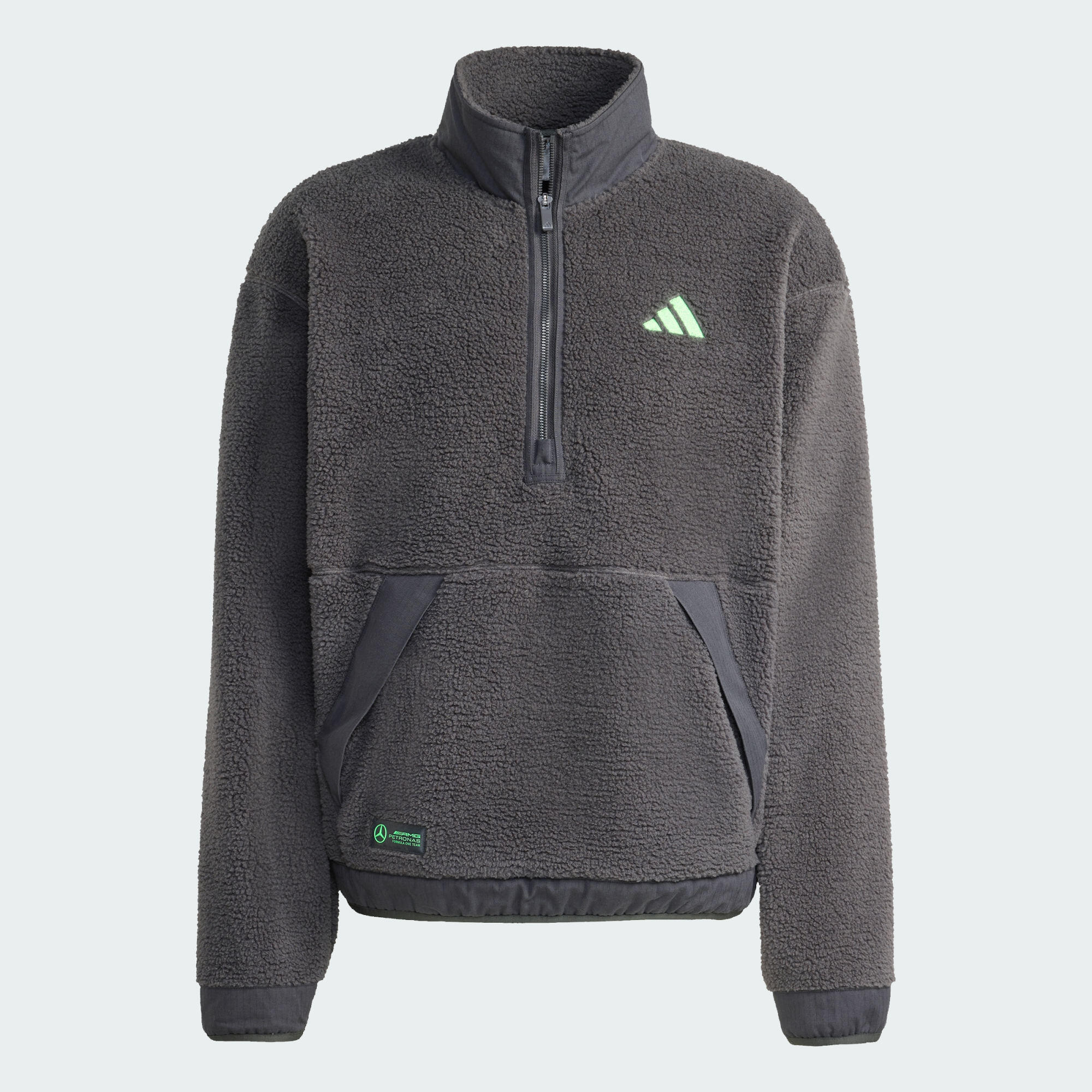 Camisola de Meio-Fecho em Fleece Premium da Mercedes - AMG Petronas Formula One 2/5