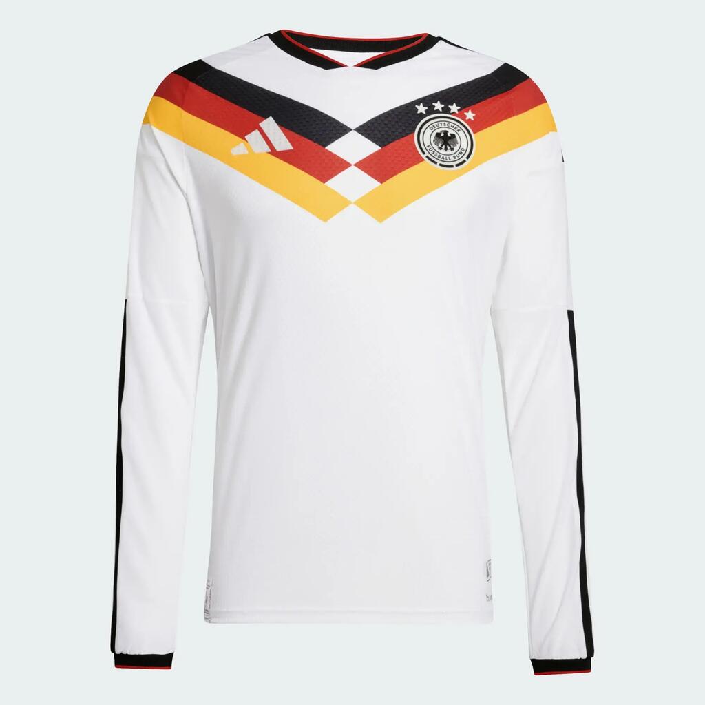 Germany 26 Home Authentic Long Sleeve Jersey