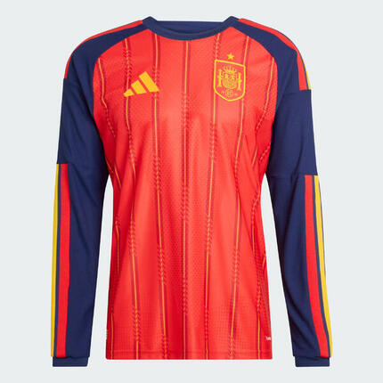 Maillot manches longues Domicile Espagne 26 Authentique