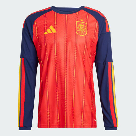 Maillot manches longues Domicile Espagne 26 Authentique