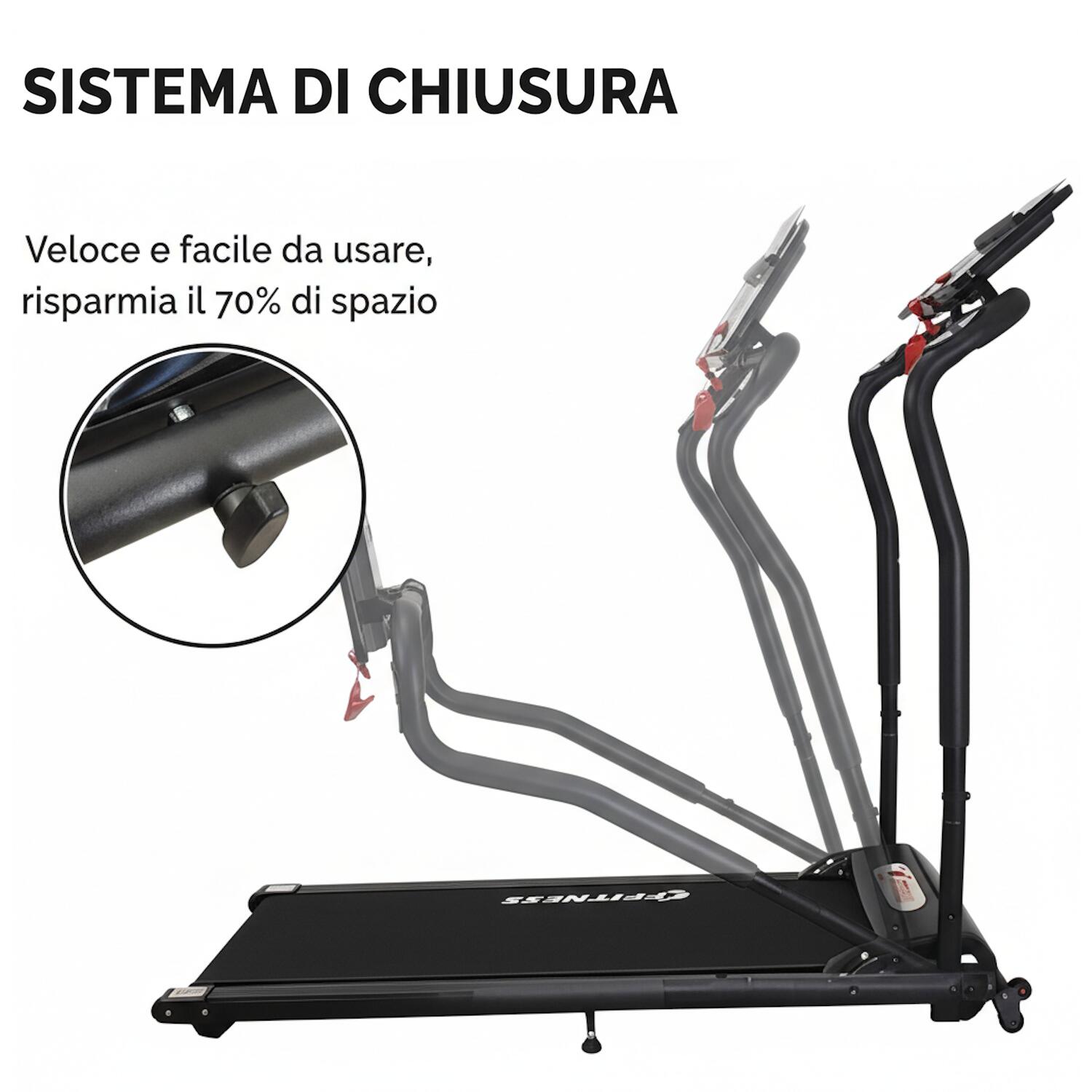 Tapis Roulant Électrique Pliable 10 km/h FF 2/2