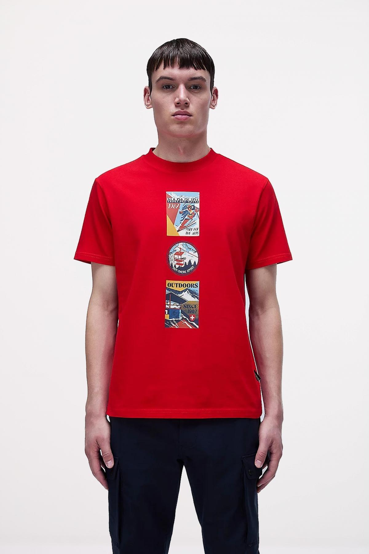 Camisetas Hombre Napapijri Portalet 5/5