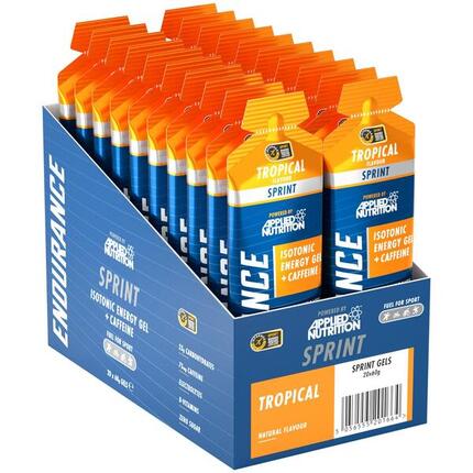 Gels énergétiques - Sprint Isotonic Energy Gel + Caffeine - Tropical