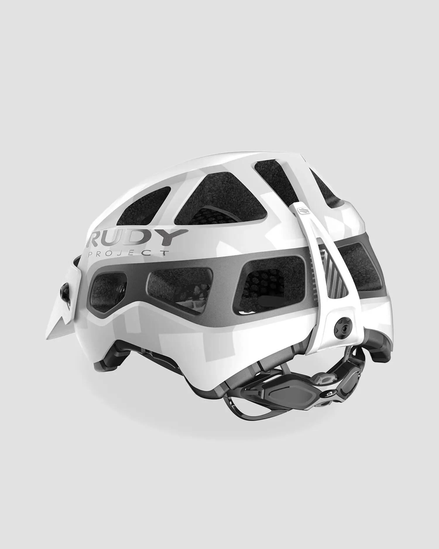 Kask rowerowy RUDY PROJECT PROTERA+  WHITE TITANIUM matowy 5/5