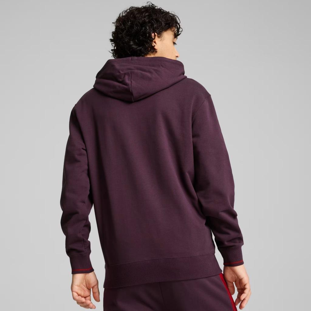 Sweatshirt Puma Modell Classics Play Paris Hoodie Farbe Violett 3/5