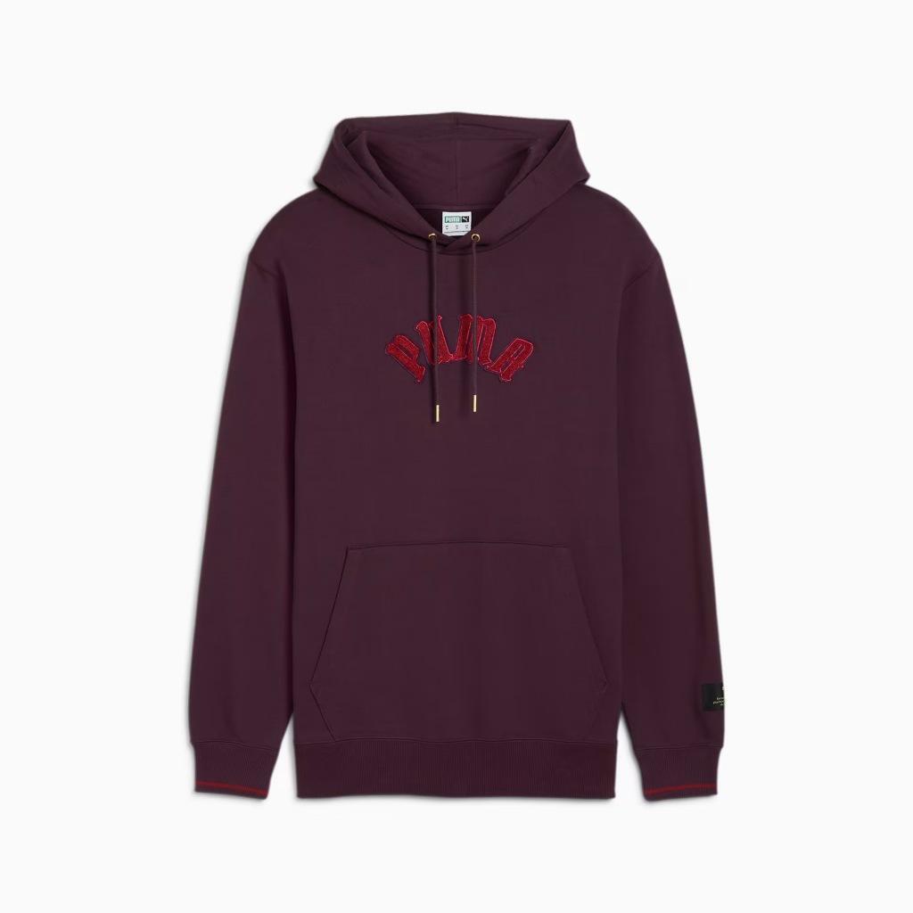 Sweatshirt Puma Modell Classics Play Paris Hoodie Farbe Violett 2/5