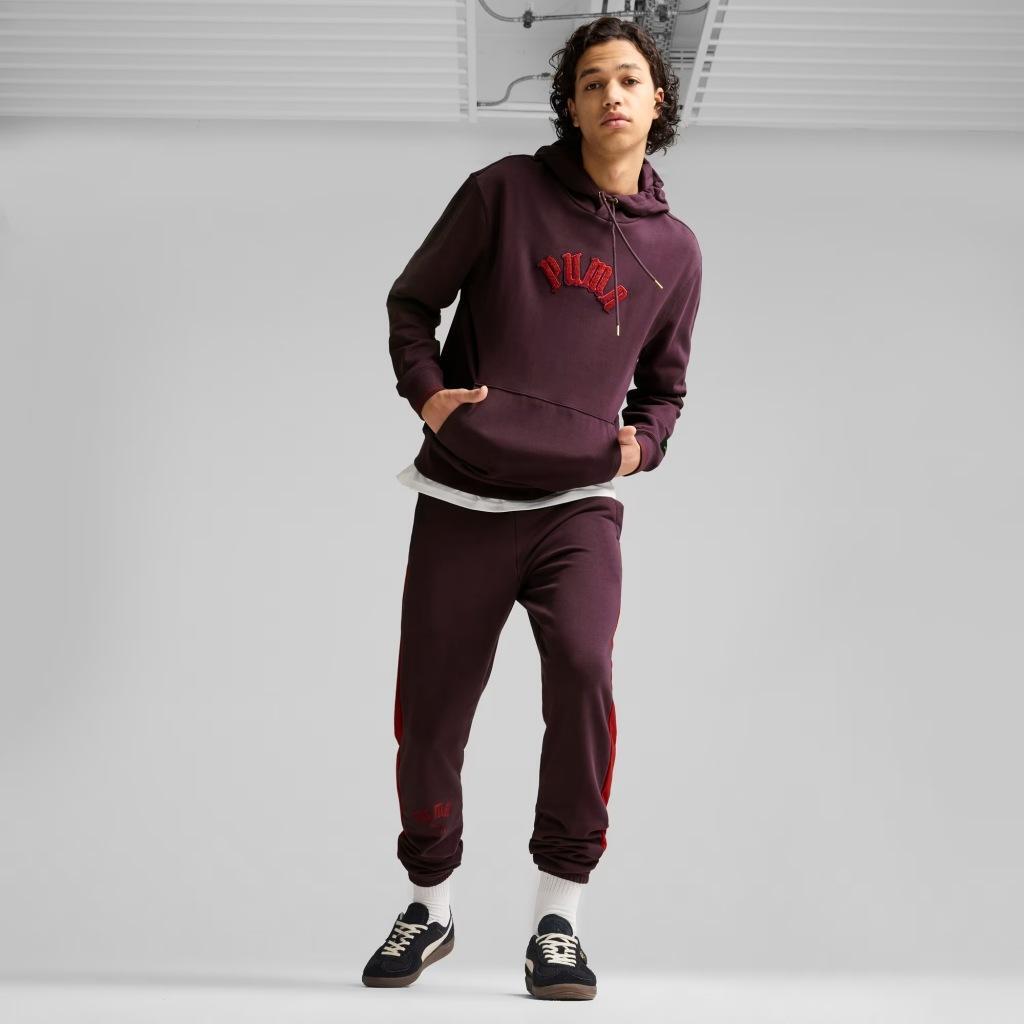 Sweatshirt Puma Modell Classics Play Paris Hoodie Farbe Violett 4/5