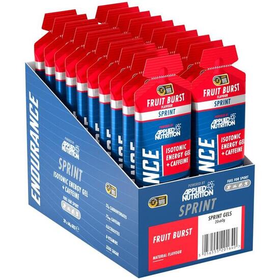 Gels énergétiques - Sprint Isotonic Energy Gel + Caffeine - Éclats de Fruits
