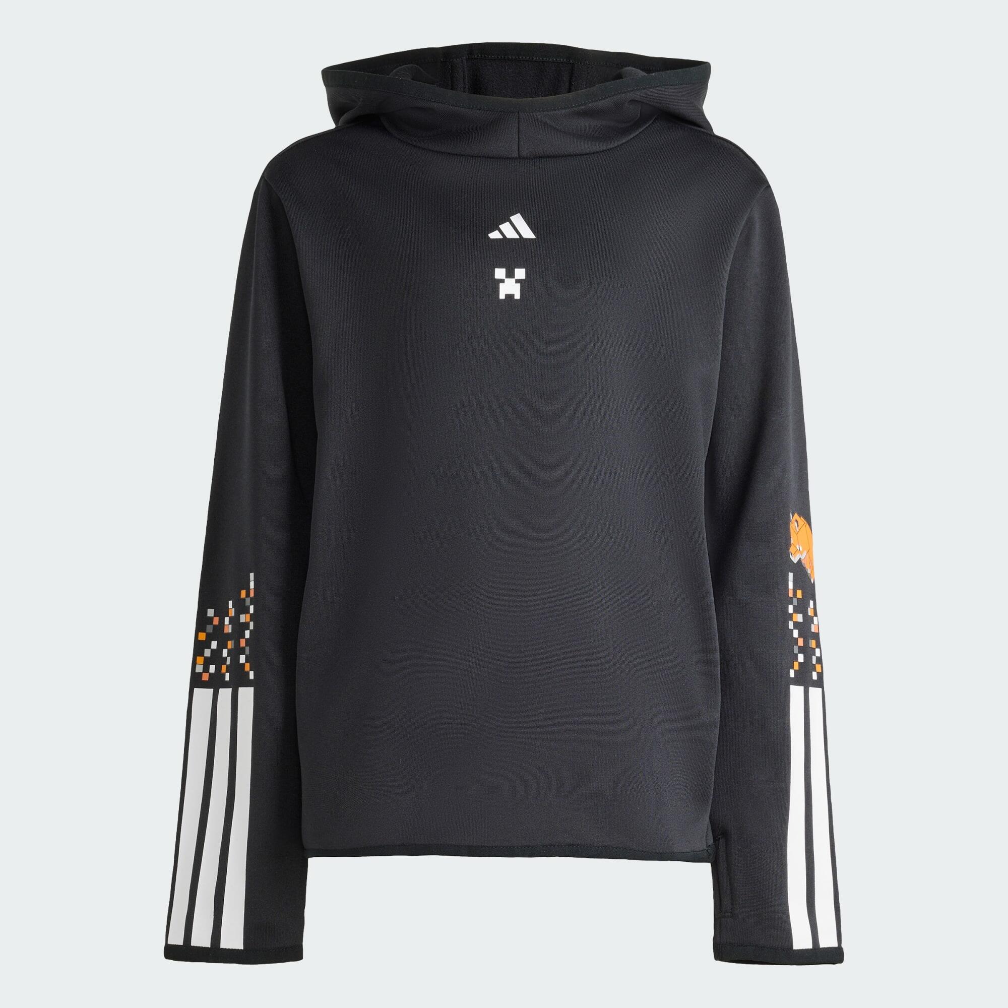 SWEAT-SHIRT À CAPUCHE DE TRAINING 3 BANDES ADIDAS MINECRAFT 2/5