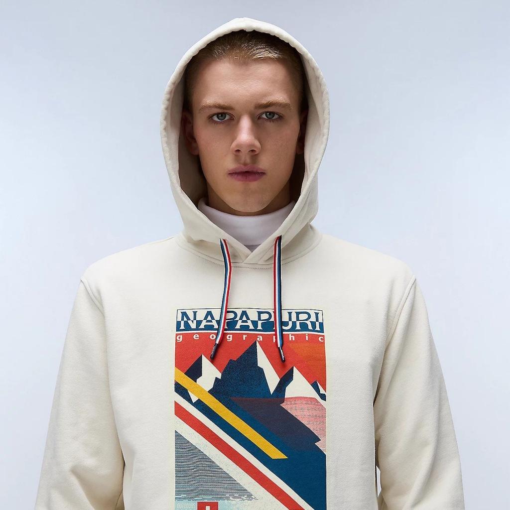 Sweatshirt Napapijri Modell B-portal Farbe Beige 4/5