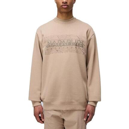 Sweat-shirt Napapijri Modèle Albula Couleur Marron