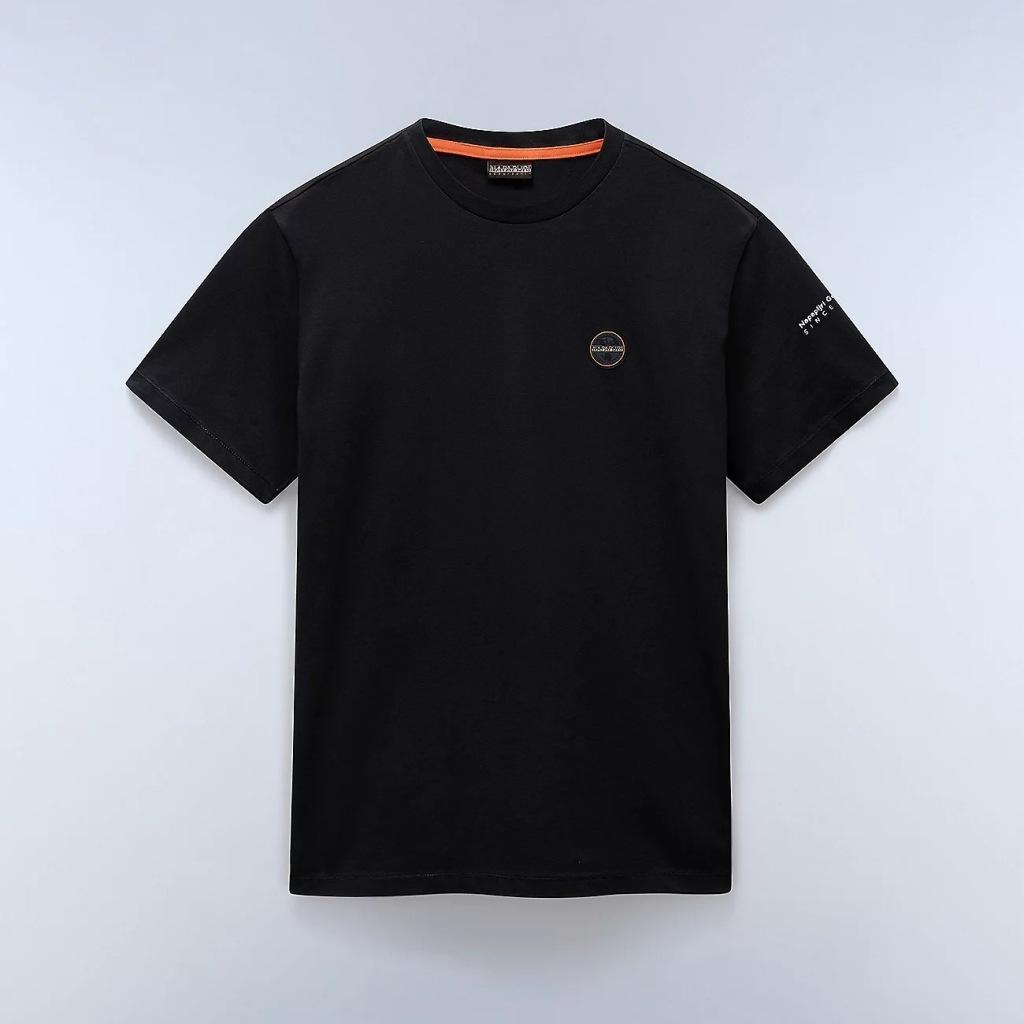 T-shirt Napapijri Modèle S-badge Ss Couleur Noir 2/5