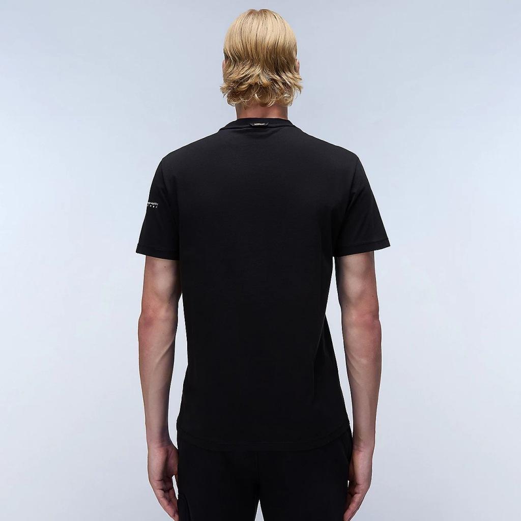T-shirt Napapijri Modèle S-badge Ss Couleur Noir 4/5