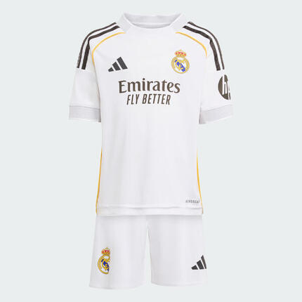 Mini kit Domicile Real Madrid 25/26 Enfants