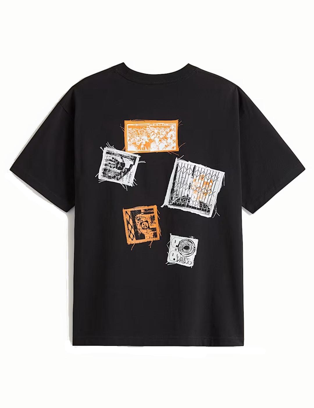Maglietta da uomo Vans Punk patch nera 2/4