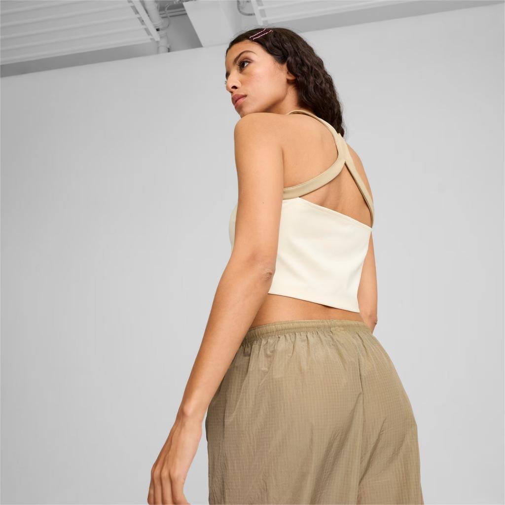 Puma Modelo Dare To Cro Top Cor Bege 3/5