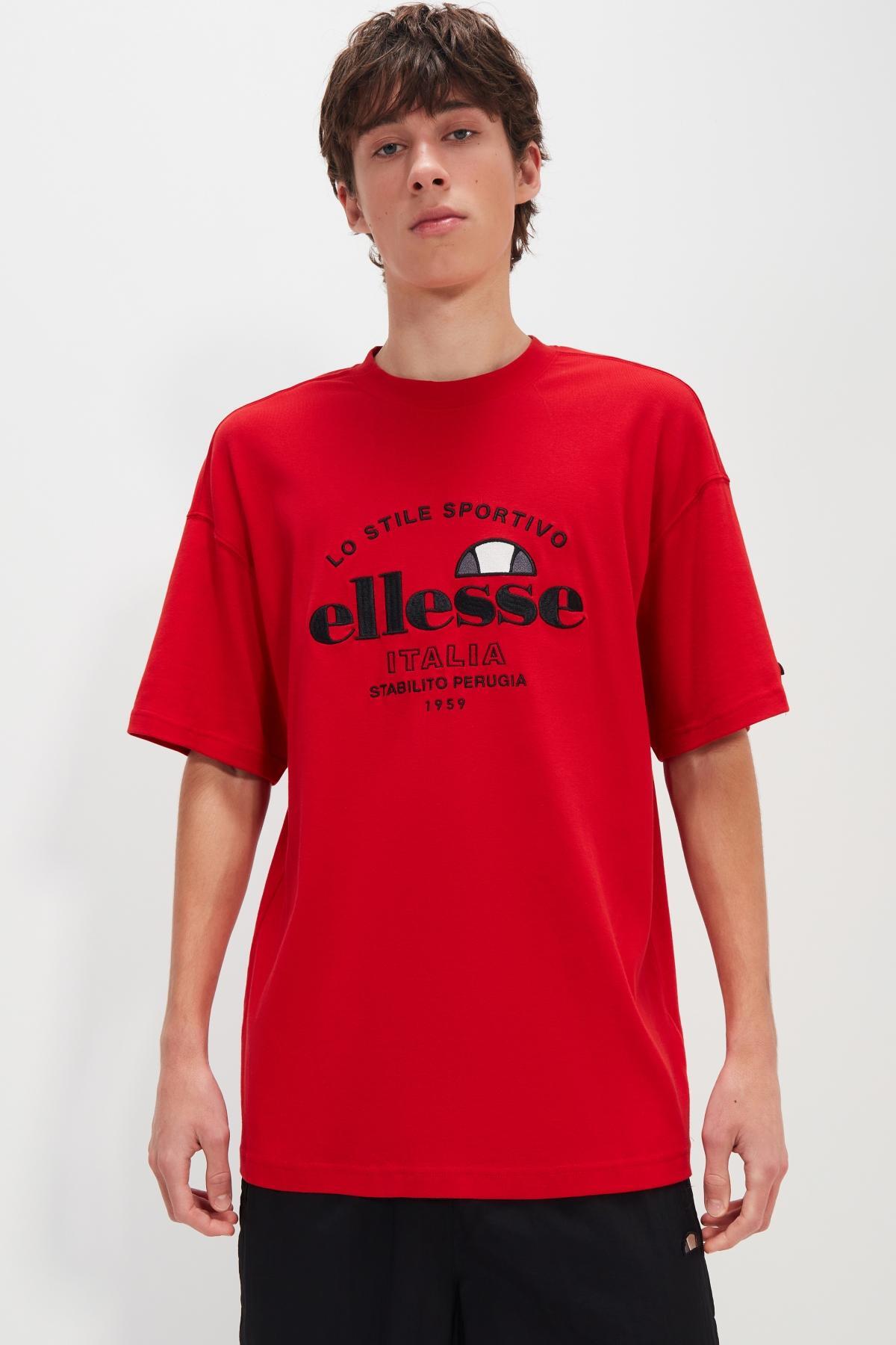T-shirt Ellesse Model Zalenti T-shirt Kleur Rood 5/5