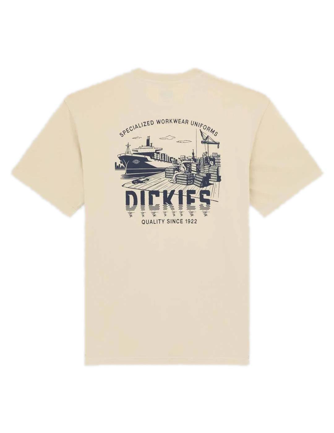 Maglietta per uomo Dickies Pelham Beige 4/4