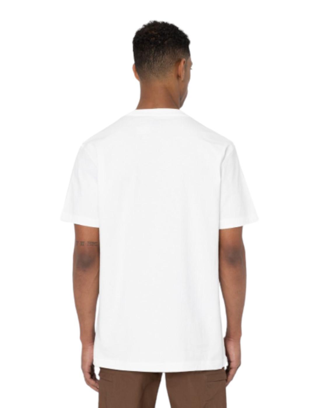 T-shirt Dickies Model Forth Shaw Kleur Wit 3/5