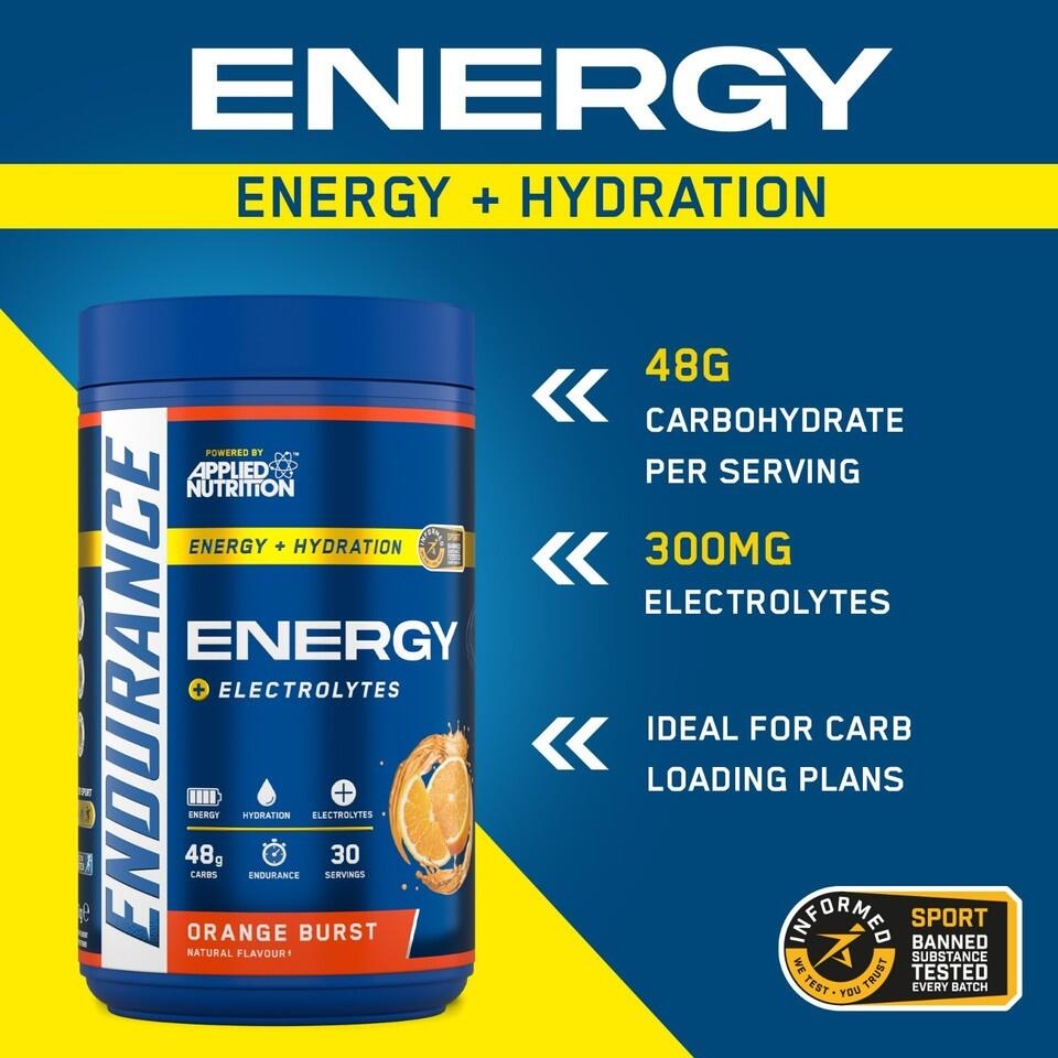 Boisson isotonique - Endurance Energy & Electrolyte Powder - Éclats d'Orange 2/7