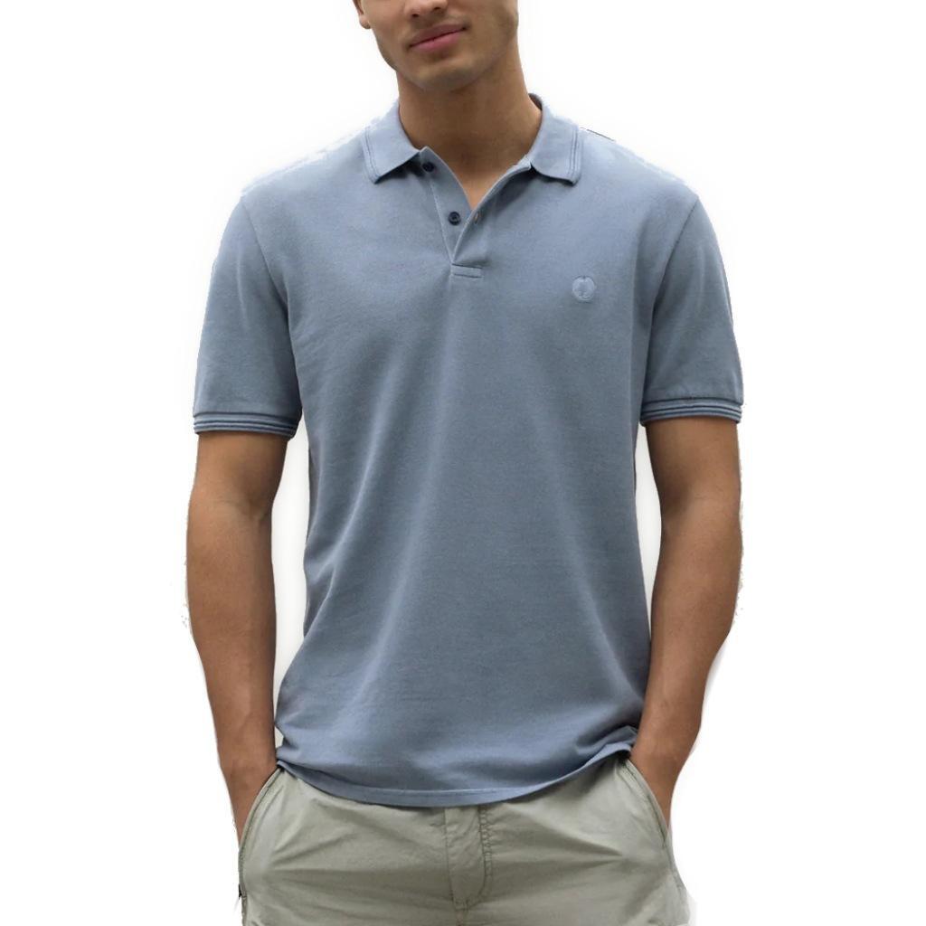 ECOALF Ecoalf Model Anoalf Because Polo Barva Modrý