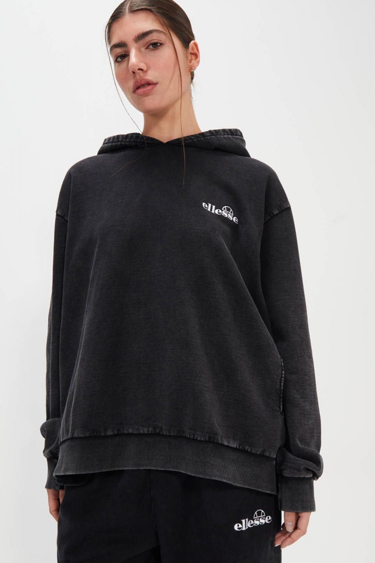 Sweat-shirt Ellesse Modèle Kelly Oh Hoody Couleur Noir 5/5