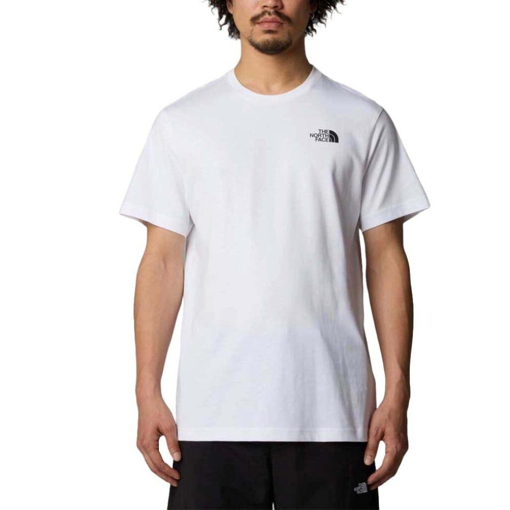 T-shirt The North Face męski 2XL biały 3/5