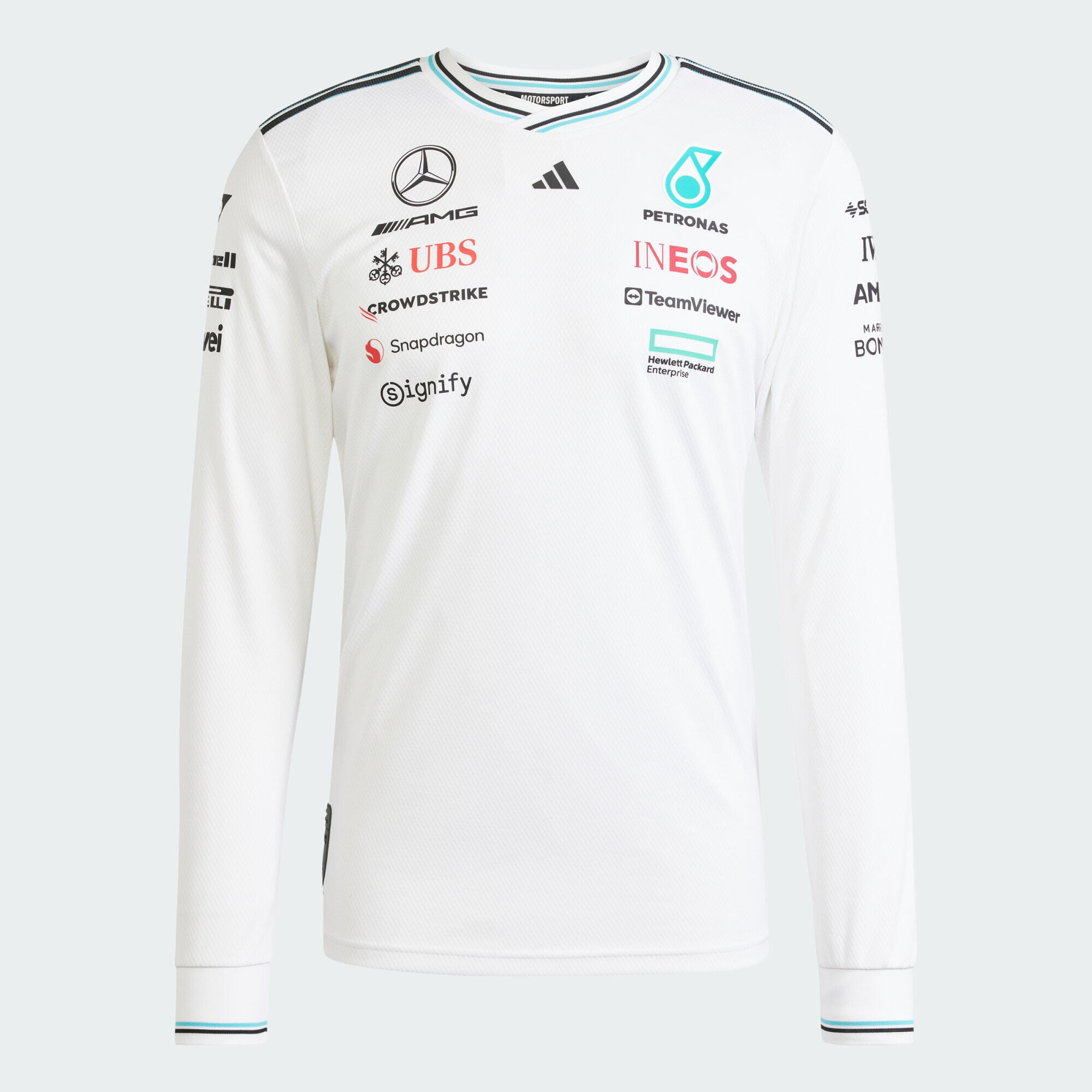 MAILLOT PILOTE MANCHES LONGUES MERCEDES - AMG PETRONAS FORMULA ONE TEAM 2/7