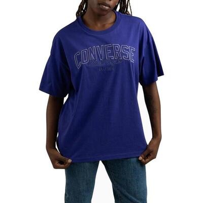 T-shirt converse model retro t shirt kleur violet
