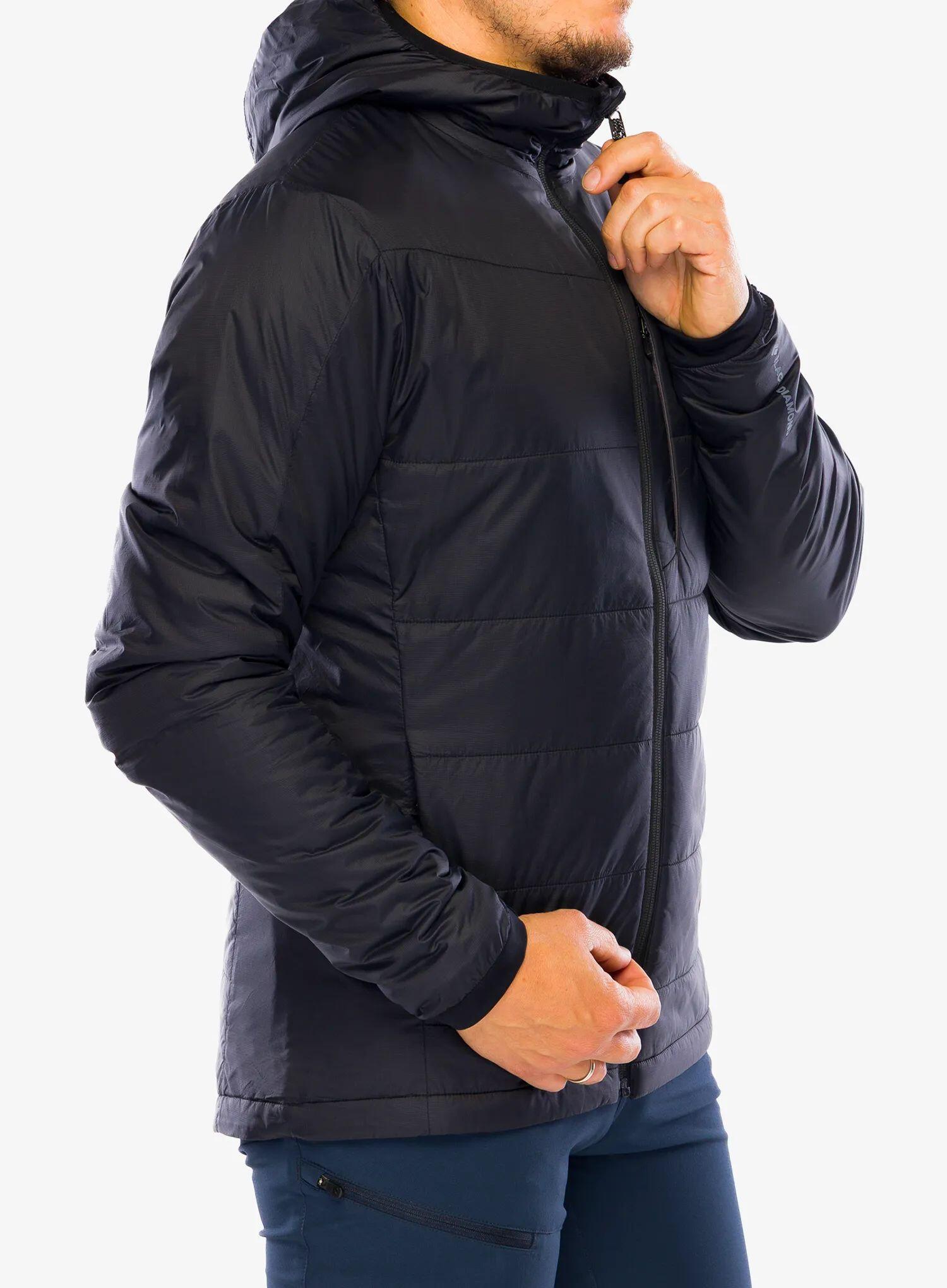 Giacca imbottita da uomo Black Diamond Solution 2.0 Hoody 3/7