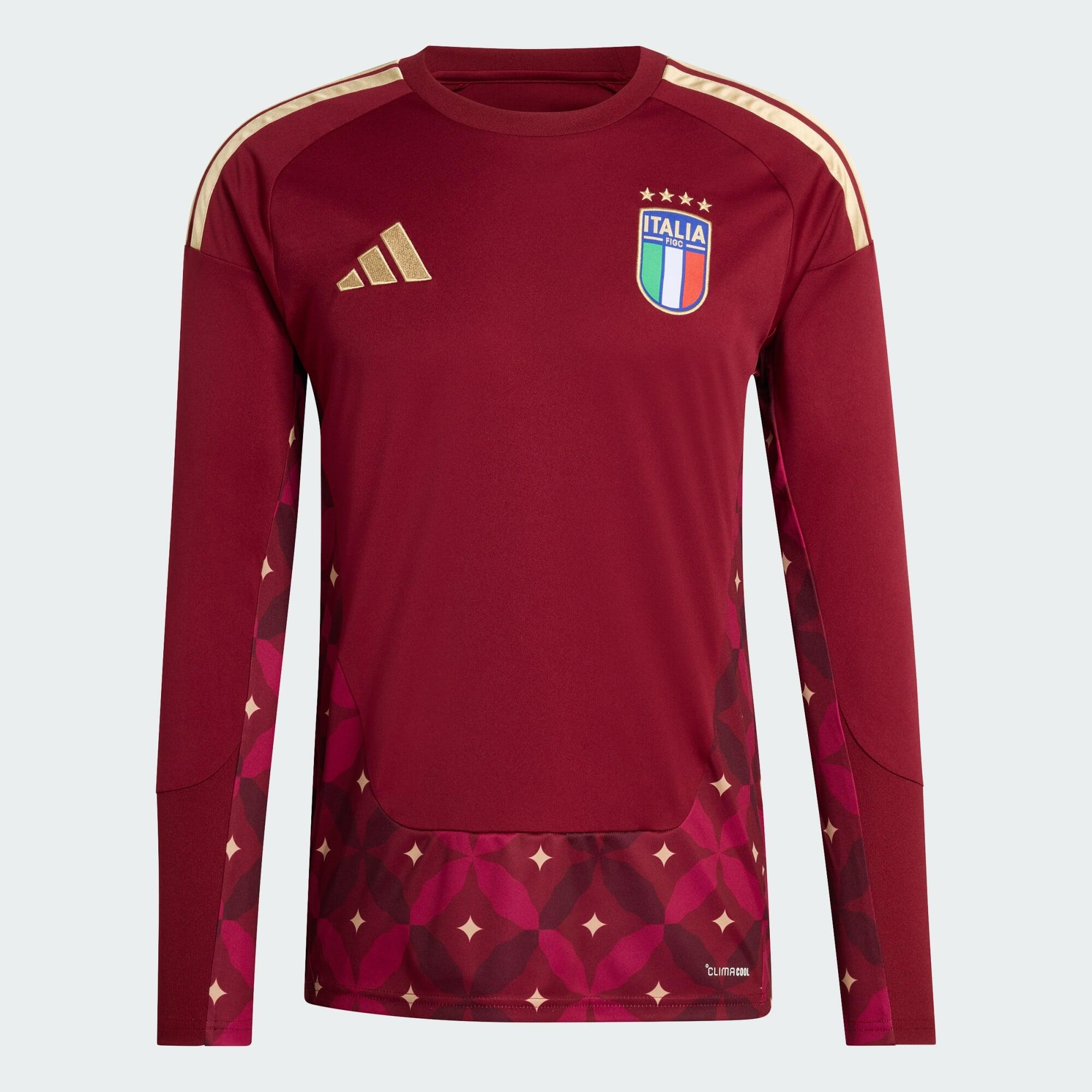Italien 26 Torwart-Heimtrikot, langärmlig 3/7