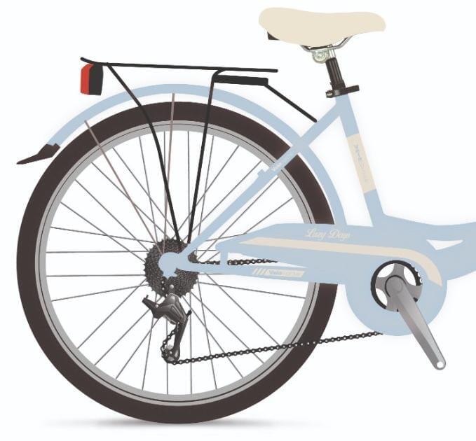 Bicicleta Infantil Airbici Lazy Days 26" 6 Velocidades 3/4