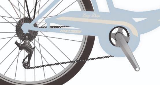 Bicicleta Infantil Airbici Lazy Days 26" 6 Velocidades 4/4