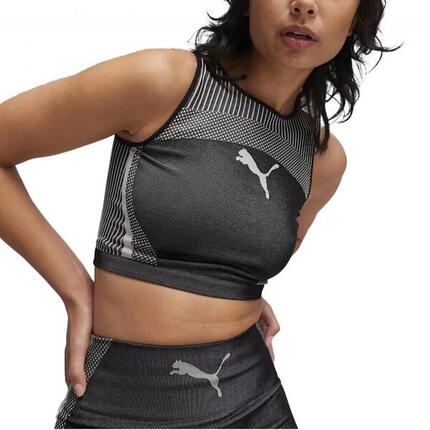Puma Modèle To Crop Top Couleur Noir