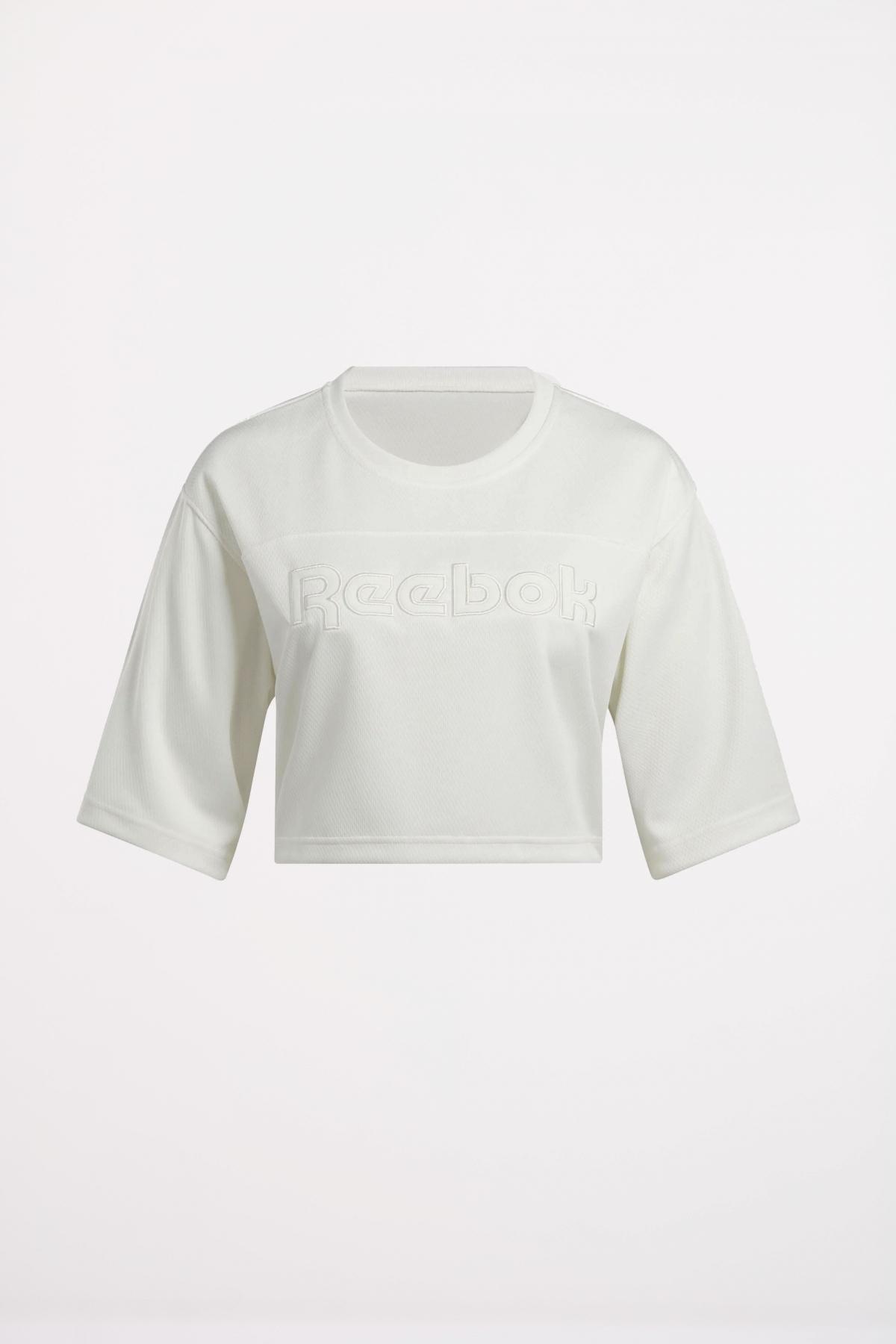 Reebok Modèle Team Top Couleur Blanc 3/4