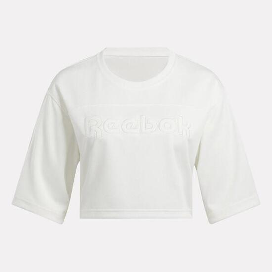 Reebok Modell Team Top Farbe Weiß
