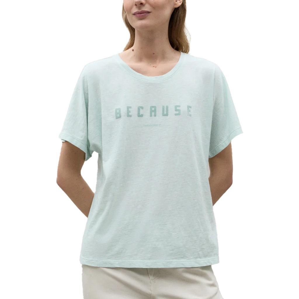 T-shirt Ecoalf Modèle Kemialf T-shirt Couleur Bleu 1/5