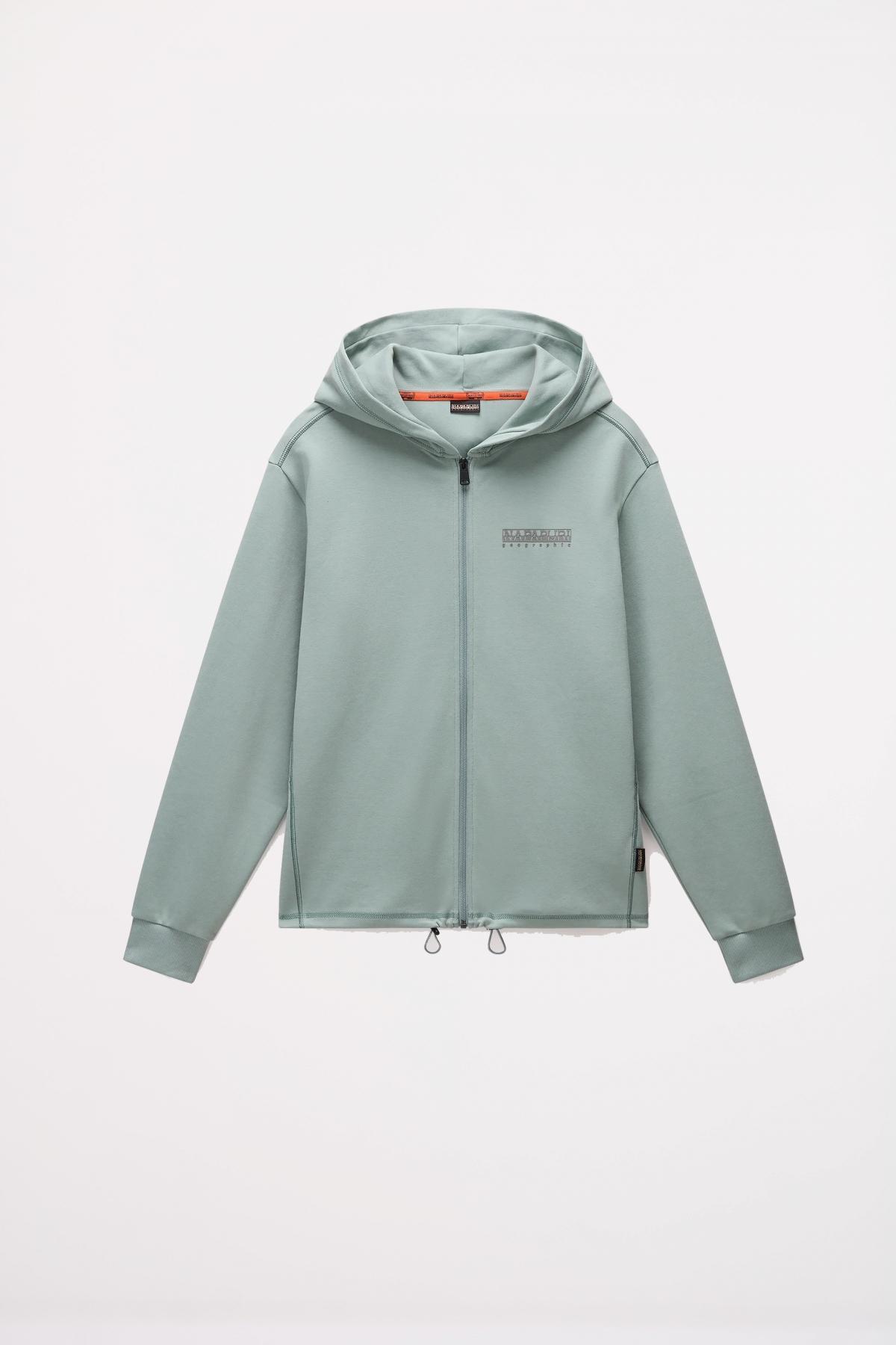 Napapijri Herren Zip Hoodie Vanni grün 4/5