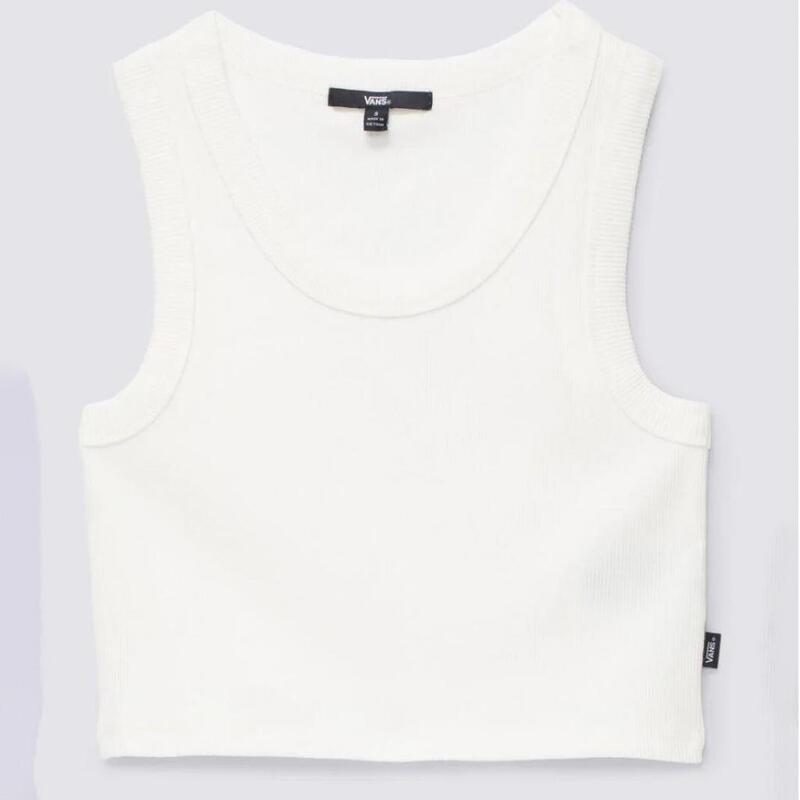 Vans Model Drew Rib Tank Culoare Alb